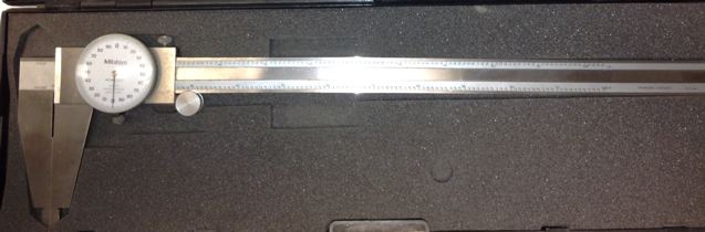 0" - 12" MITUTOYO DIAL CALIPERS